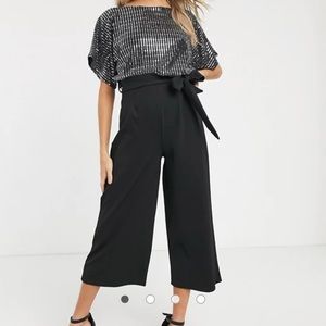 ASOS sparkly jumpsuit